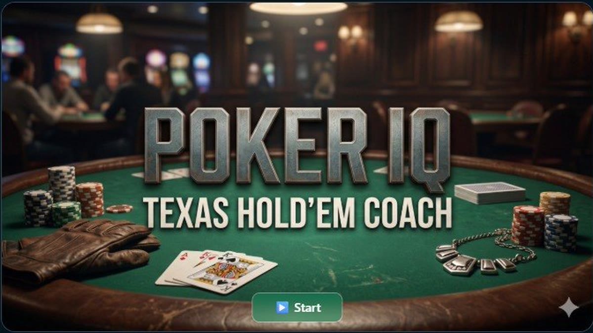 Poker IQ Texas Hold’em training app